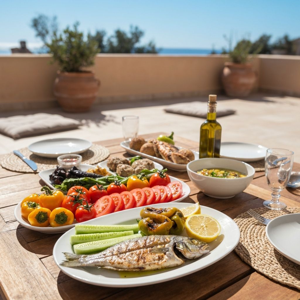 Μεσογειακή δοσίλιζα έξω